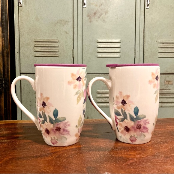 Pair 16oz Ceramic Coffee Mugs Motivational NWT - Picture 3 of 11